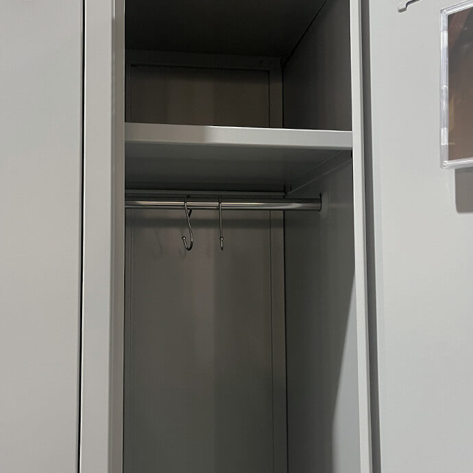 Metalinė persirengimo spintelė dvivietė Rehalt Systems 1800 x 600 x 500 6