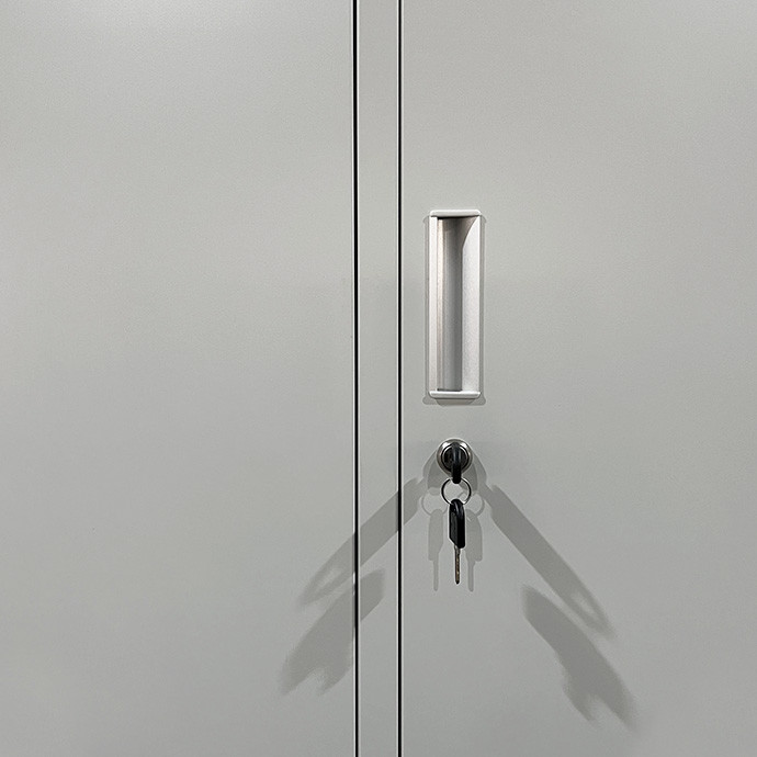 Metalinė persirengimo spintelė trivietė Rehalt Systems 1800 x 1200 x 500