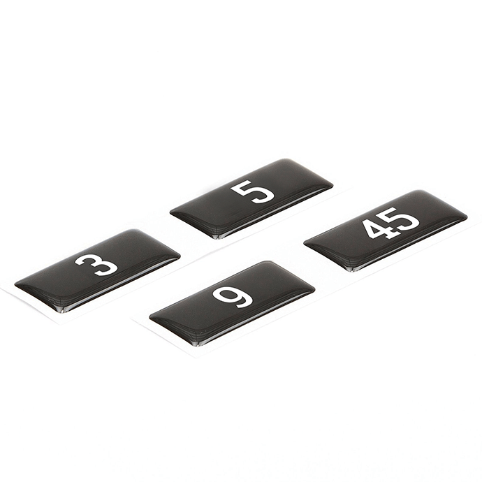 Lipdukai su numeriais (nuo 1 iki 50) 2