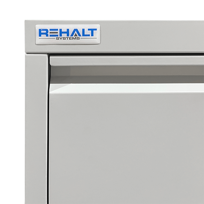 Metalinė kartotekų, dokumentų spinta dviejų stalčių Rehalt Systems 715 x 400 x 620 5