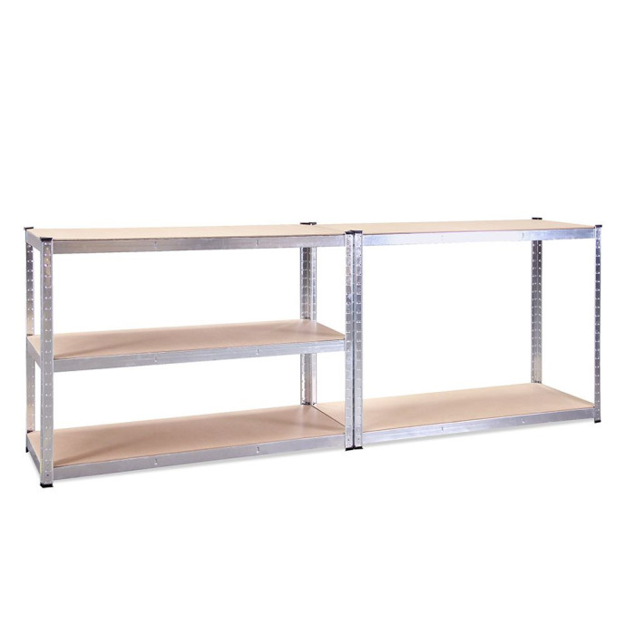 Sandėliavimo lentynos stelažai 180x120x45 PRO (3 vnt)