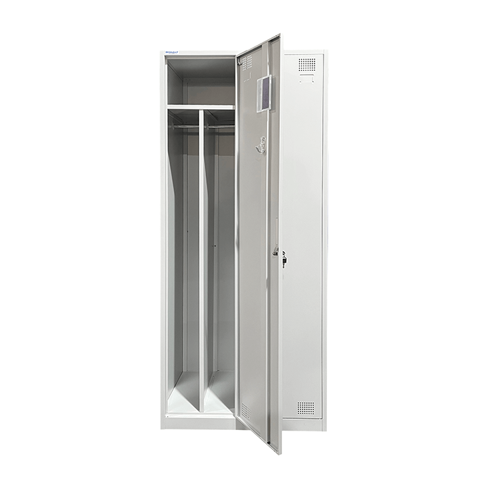 Metalinė persirengimo spintelė dvivietė su pertvara Rehalt Systems 1800 x 800 x 500 3