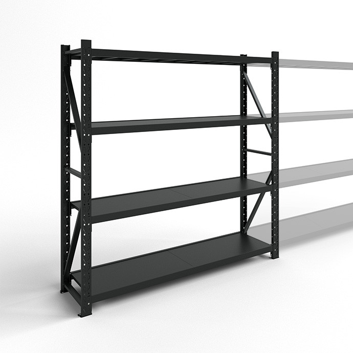 Stelažas 2500x1500x400 keturių lentynų Rehalt Systems bazinė dalis
