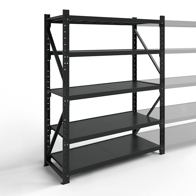 Stelažas 2500x1500x500 penkių lentynų Rehalt Systems bazinė dalis