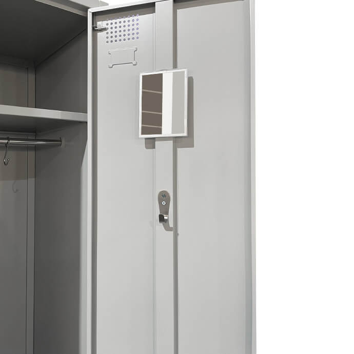 Metalinė persirengimo spintelė vienvietė Rehalt Systems 1940 x 400 x 500 su reguliuojamomis kojelėmis 10