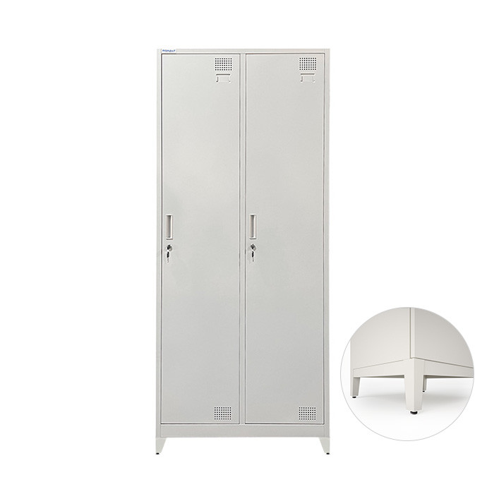 Metalinė persirengimo spintelė dvivietė Rehalt Systems 1940 x 800 x 500 su reguliuojamomis kojelėmis 1