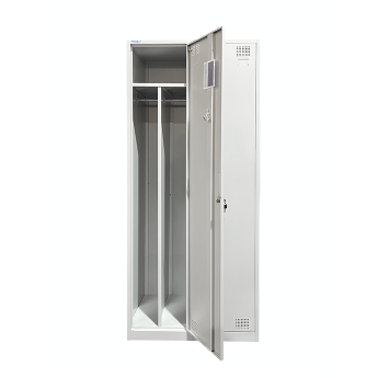 Metalinė persirengimo spintelė dvivietė su pertvara Rehalt Systems 1940 x 800 x 500 su reguliuojamomis kojelėmis 4 Metalinė persirengimo spintelė dvivietė su pertvara Rehalt Systems 1940 x 800 x 500 su reguliuojamomis kojelėmis 4