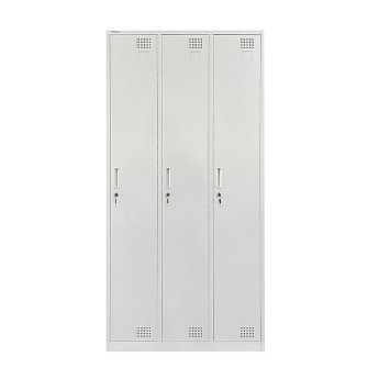 Metalinė persirengimo spintelė trivietė Rehalt Systems 1940 x 900 x 500 su reguliuojamomis kojelėmis 2 Metalinė persirengimo spintelė trivietė Rehalt Systems 1940 x 900 x 500 su reguliuojamomis kojelėmis 2