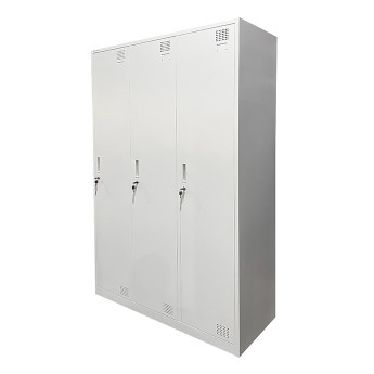 Metalinė persirengimo spintelė trivietė Rehalt Systems 1940 x 900 x 500 su reguliuojamomis kojelėmis 3 Metalinė persirengimo spintelė trivietė Rehalt Systems 1940 x 900 x 500 su reguliuojamomis kojelėmis 3