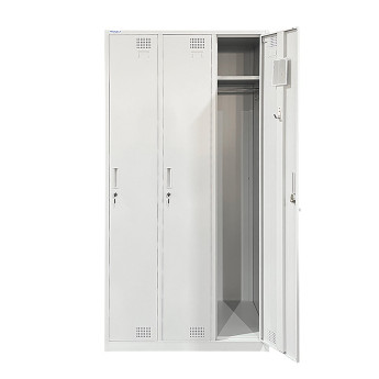 Metalinė persirengimo spintelė trivietė Rehalt Systems 1940 x 900 x 500 su reguliuojamomis kojelėmis 4 Metalinė persirengimo spintelė trivietė Rehalt Systems 1940 x 900 x 500 su reguliuojamomis kojelėmis 4