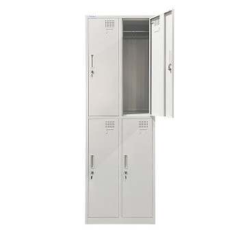 Metalinė persirengimo spintelė keturvietė, dviejų lygių Rehalt Systems 1940 x 600 x 500 su reguliuojamomis kojelėmis 4 Metalinė persirengimo spintelė keturvietė, dviejų lygių Rehalt Systems 1940 x 600 x 500 su reguliuojamomis kojelėmis 4