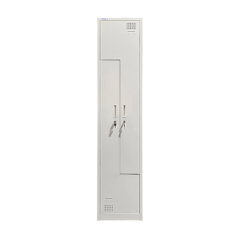 Metalinė persirengimo spintelė dvivietė, dviejų lygių, L formos Rehalt Systems 1940 x 400 x 500 su reguliuojamomis kojelėmis 2 Metalinė persirengimo spintelė dvivietė, dviejų lygių, L formos Rehalt Systems 1940 x 400 x 500 su reguliuojamomis kojelėmis 2
