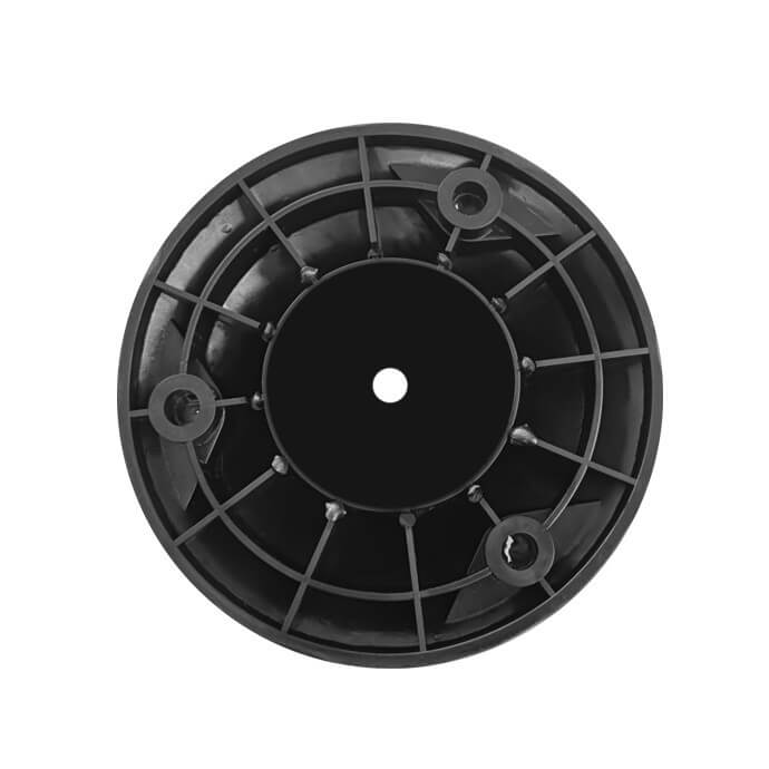 Lankstus įspėjamasis signalinis kelio stulpelis Eurostal 750 mm juodas su inkariniais varžtais (ankeriais) 4