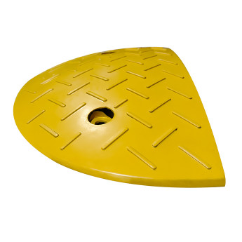 Gulintis policininkas - greičio mažinimo kalnelis Eurostal 40 cm pločio galinė dalis geltona 3 Gulintis policininkas - greičio mažinimo kalnelis Eurostal 40 cm pločio galinė dalis geltona 3