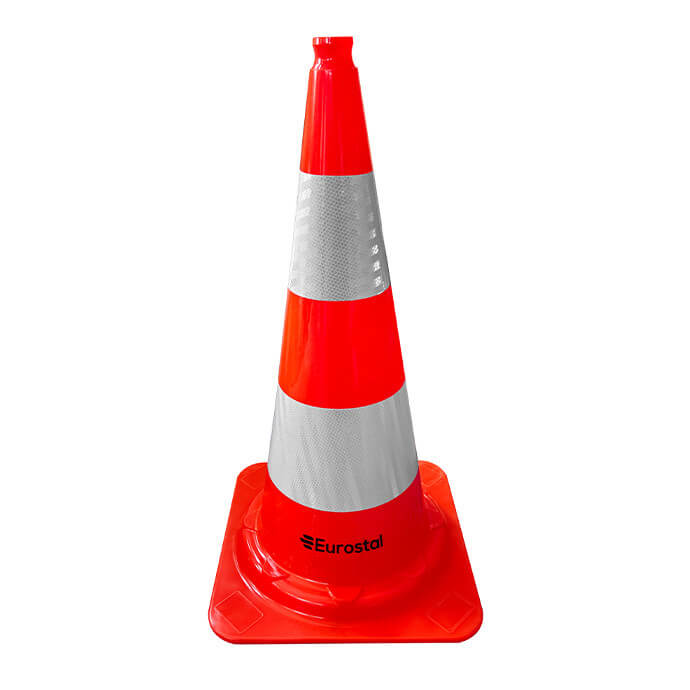 Įspėjamasis kūgis 75 cm Eurostal PREMIUM 1