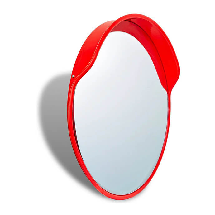 Sferinis kelio veidrodis d30 cm Eurostal Raudonas 2