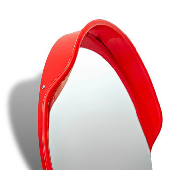 Sferinis kelio veidrodis d30 cm Eurostal Raudonas 4
