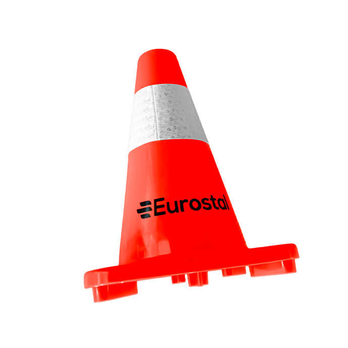 Įspėjamasis kūgis 30 cm Eurostal BASIC 3