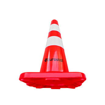 Įspėjamasis kūgis 50 cm Eurostal BASIC 3