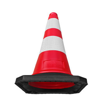 Įspėjamasis kūgis 50 cm Eurostal PRO 4