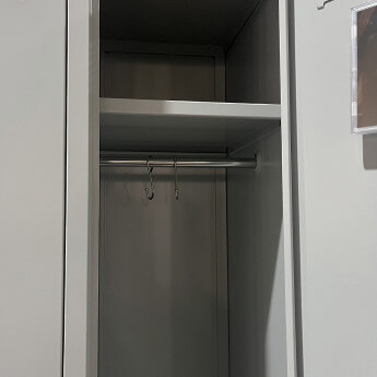 NUOMA Metalinė persirengimo spintelė dvivietė Rehalt Systems 1800 x 600 x 500 6