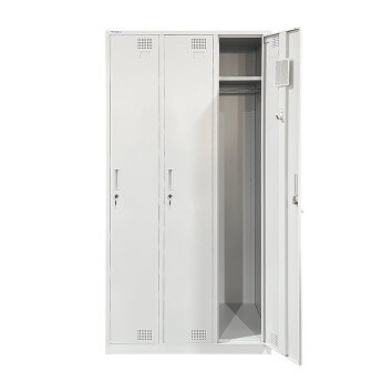 NUOMA Metalinė persirengimo spintelė trivietė Rehalt Systems 1800 x 900 x 500 3