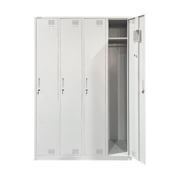 NUOMA Metalinė persirengimo spintelė keturvietė Rehalt Systems 1800 x 1200 x 500 4