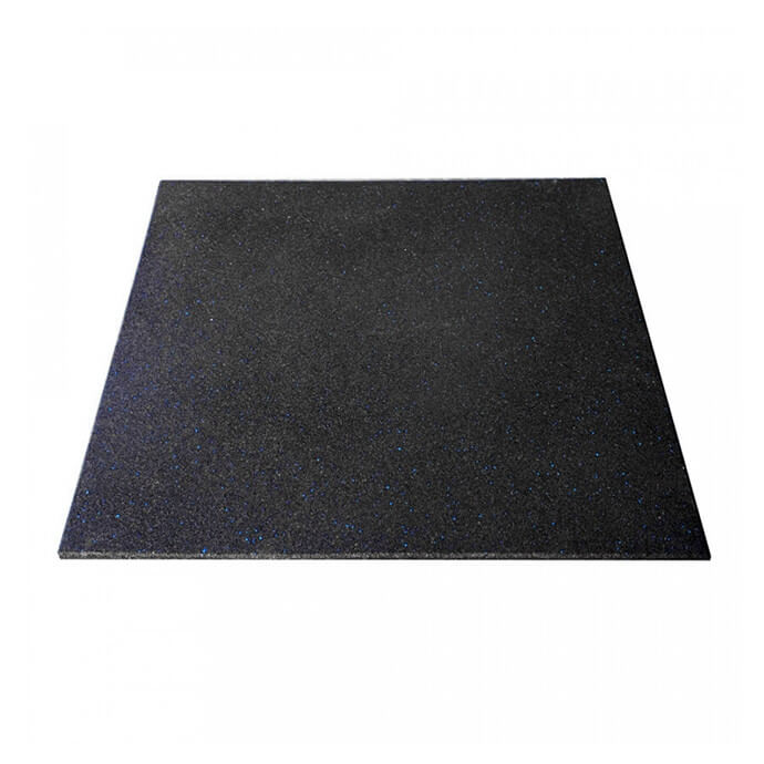 Guminė grindų danga 15x1000x1000 - su mėlynomis granulėmis 2