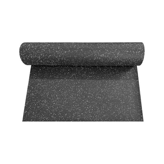 Guminė grindų danga 4x1200x10000 mm - su baltomis granulėmis 2