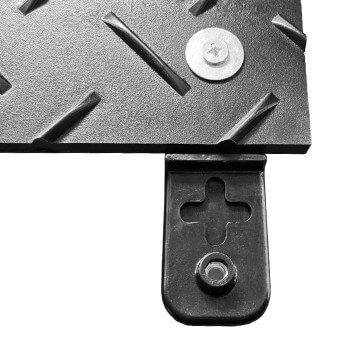 Laikino kelio plokščių sujungimas ( Dvigubas ) 12mm kelio plokštėms 3