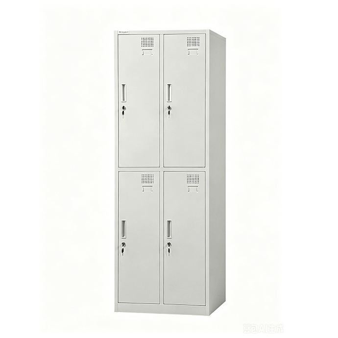 Metalinė persirengimo spintelė keturvietė, dviejų lygių Rehalt Systems 1800 x 800 x 500 2
