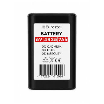 Baterija 4R25 6V 7Ah