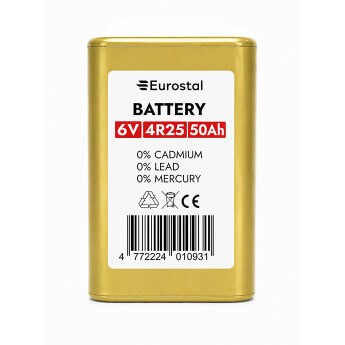 Baterija 4R25 6V 50Ah