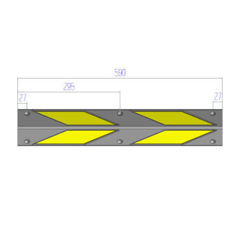 Kampo apsauga guminė 60 cm Eurostal 5
