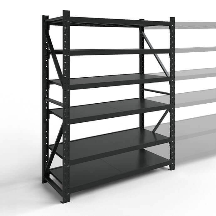 Stelažas 2000x1000x500 šešių lentynų Rehalt Systems bazinė dalis 3