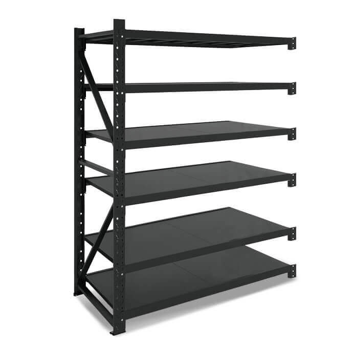 Metāla plaukti 2000x1200x400 ar 6 plauktu