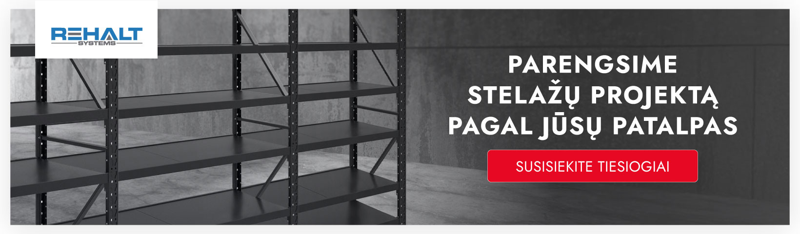 Metaliniai stelažai